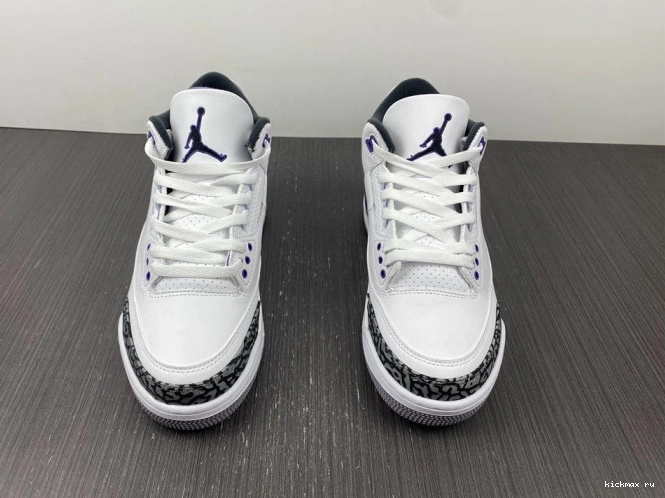 Rep MAX Jordan 'Dark Retro 3 CT8532-105 Iris' Air 0818